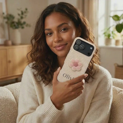 preview video of boho floral iPhone case