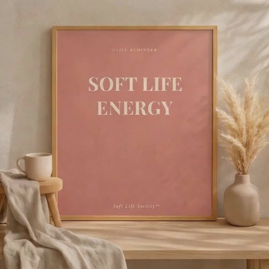 Soft Life Energy poster promo video