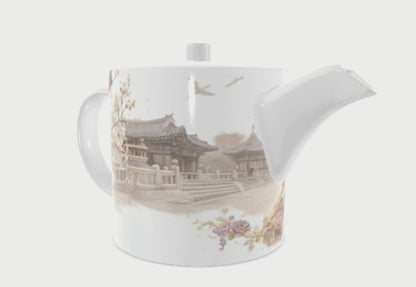 Still Becoming Teapot | Bone China Ritual Piece